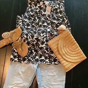 New with tags J Crew sleeveless top small